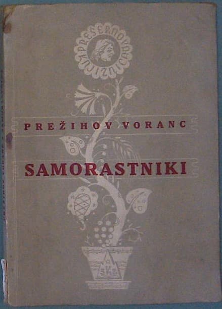 Naslovnica knjige Samorastniki