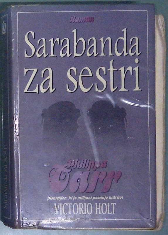 Naslovnica knjige Sarabanda za sestri