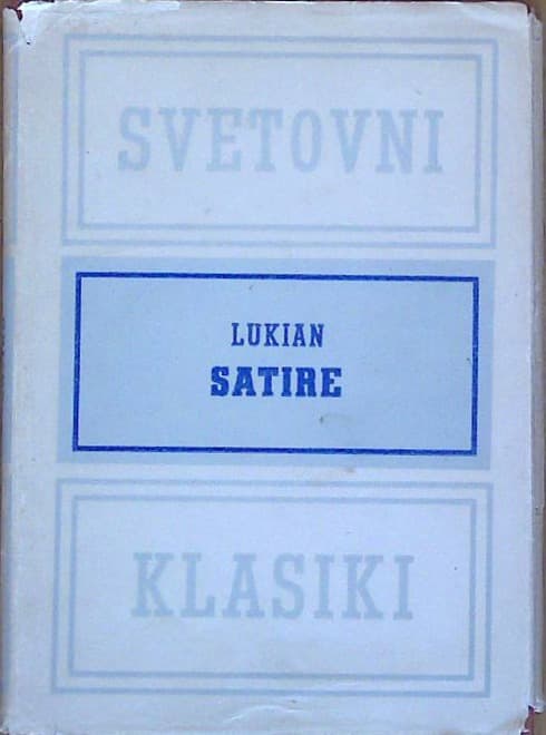 Naslovnica knjige Satire