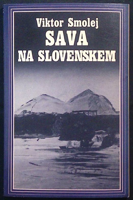 Naslovnica knjige Sava na Slovenskem