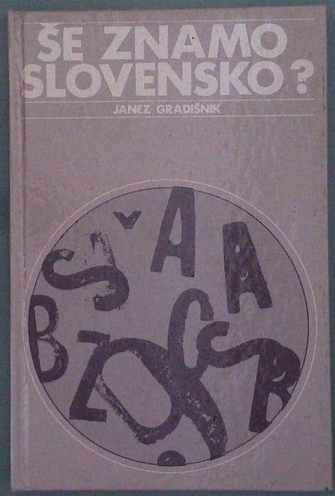 Naslovnica knjige Še znamo slovensko