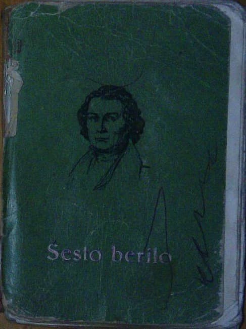 Naslovnica knjige Šesto berilo