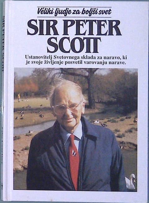 Naslovnica knjige Sir peter Scott