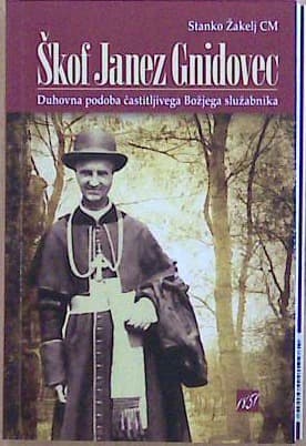 Naslovnica knjige Škof Janez Gnidovec