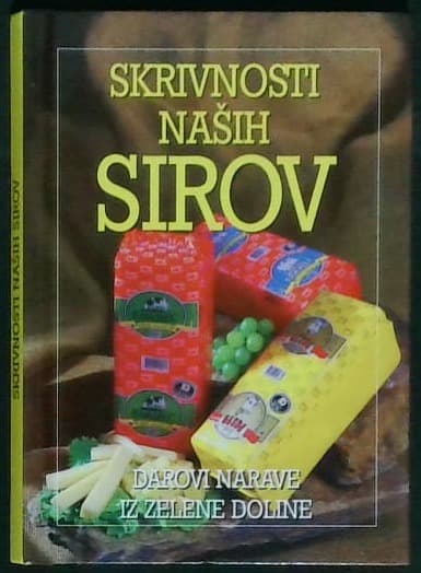 Naslovnica knjige Skrivnosti naših sirov