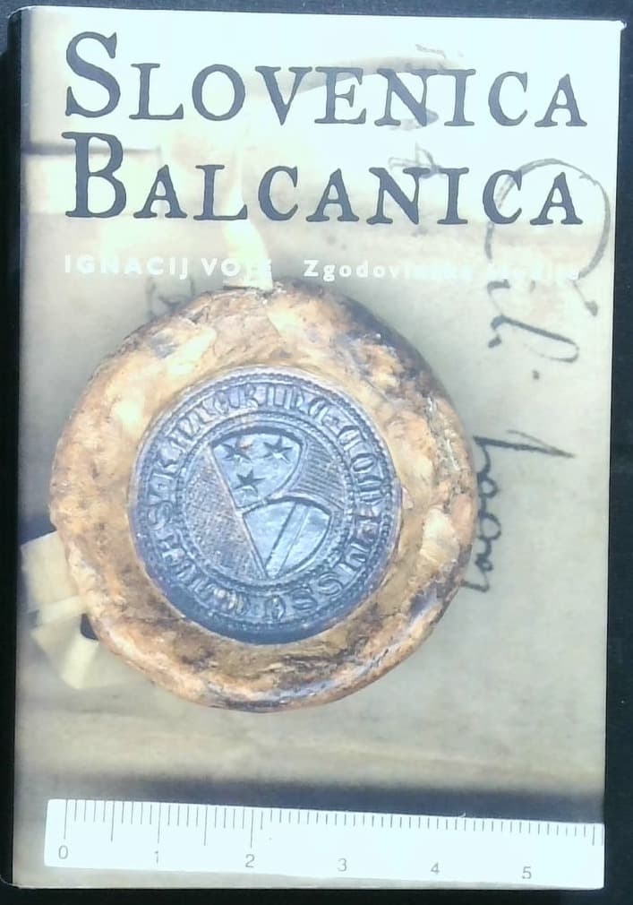 Naslovnica knjige Slovenica - Balcanica