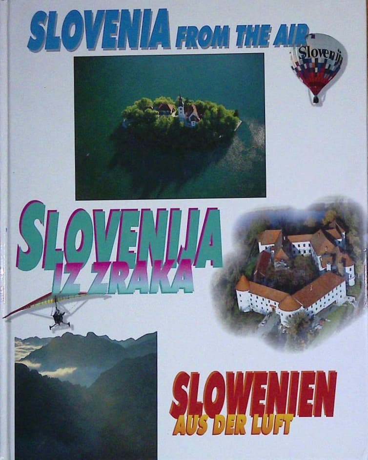Naslovnica knjige Slovenija iz zraka