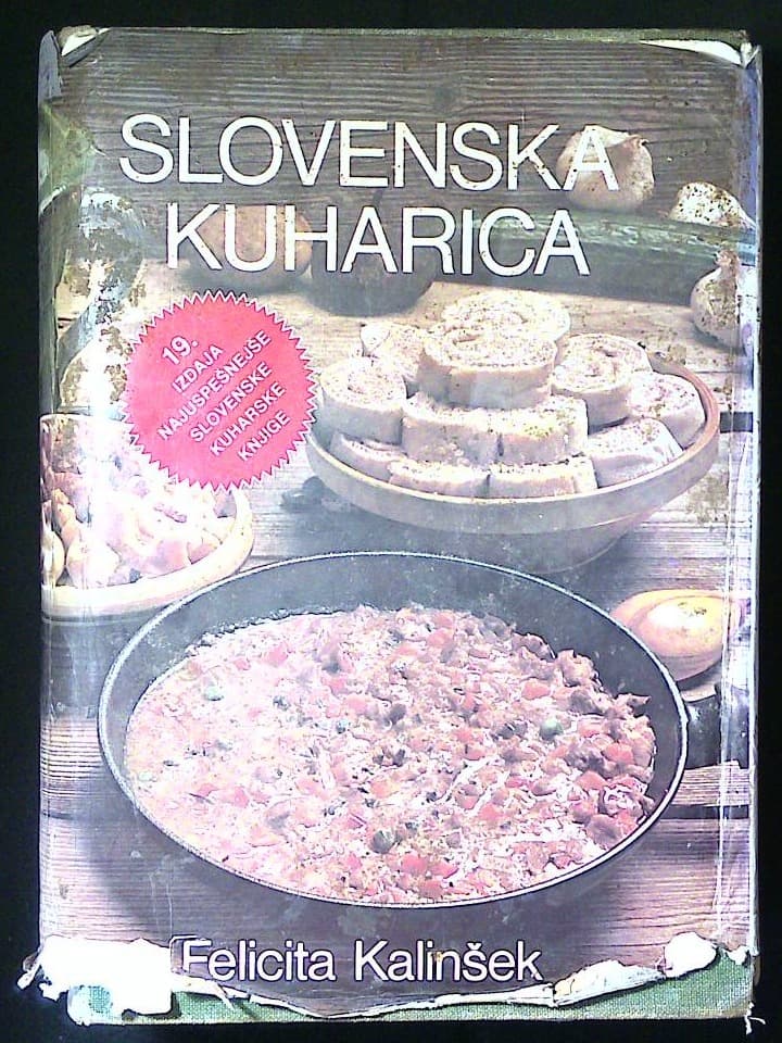 Naslovnica knjige Slovenska kuharica