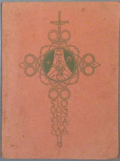 Naslovnica knjige Slovenska mati (knjiga o slovenski materi)