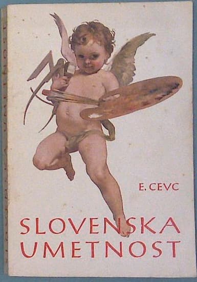 Naslovnica knjige Slovenska umetnost