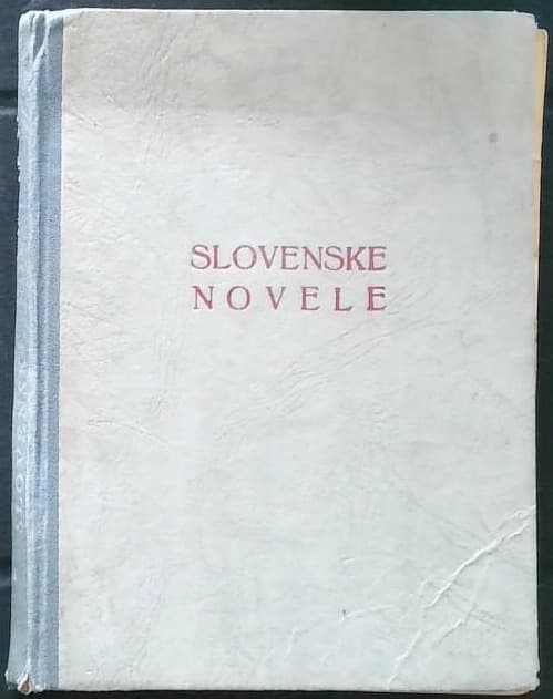 Naslovnica knjige Slovenske novele