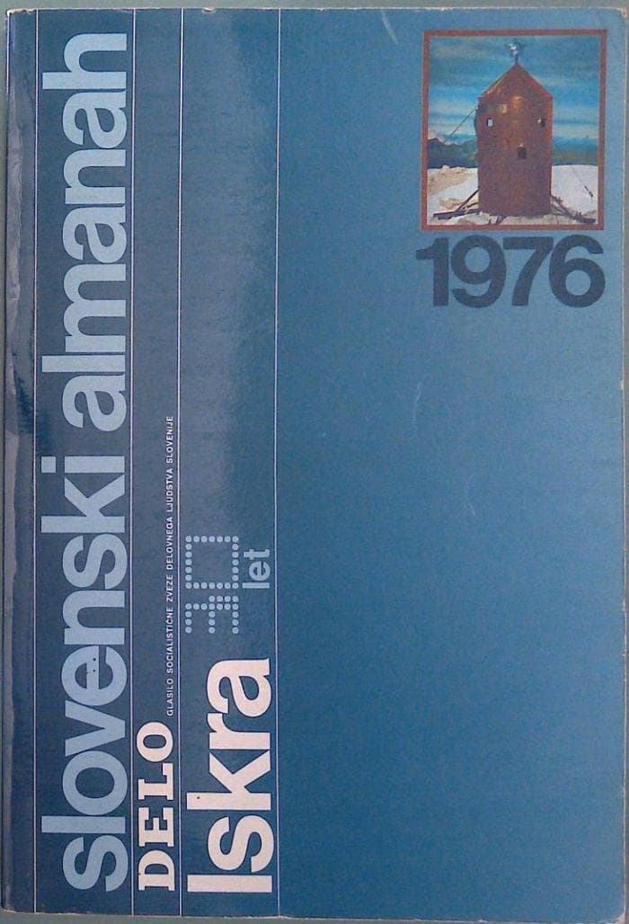 Naslovnica knjige Slovenski almanah 1976