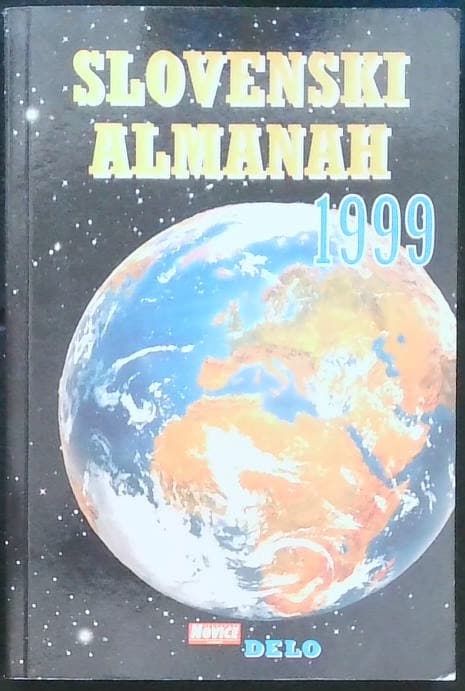 Naslovnica knjige Slovenski almanah 1999