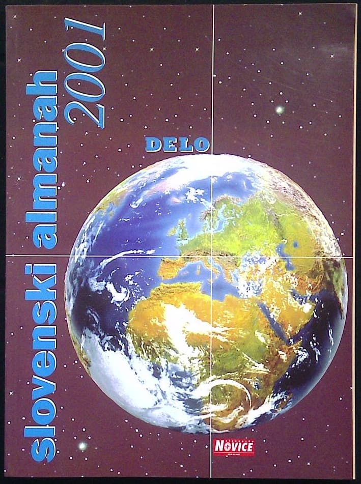 Naslovnica knjige Slovenski almanah 2001