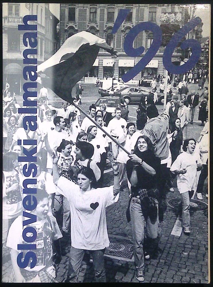 Naslovnica knjige Slovenski almanah '96