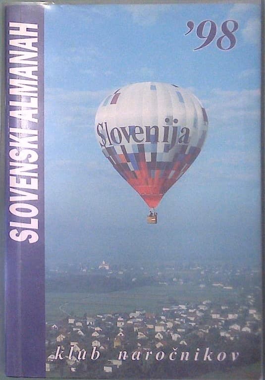 Naslovnica knjige Slovenski almanah '98