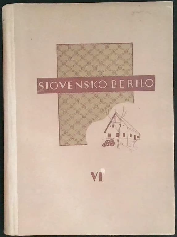 Naslovnica knjige Slovensko berilo 6