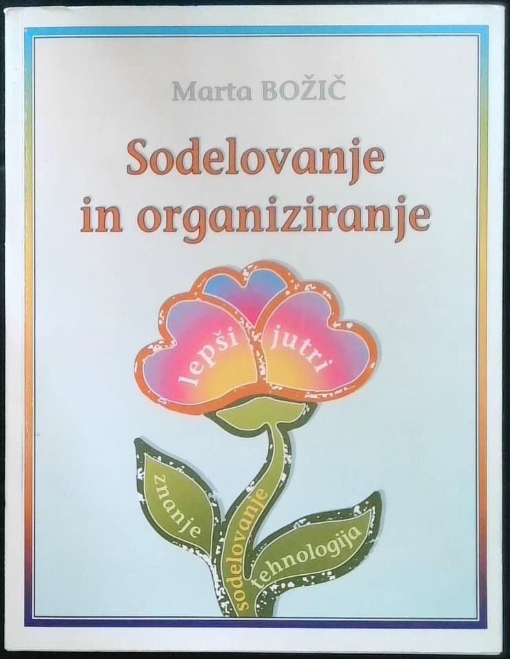Naslovnica knjige Sodelovanje in organiziranje