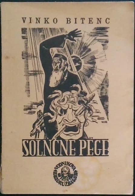 Naslovnica knjige Solnčne pege