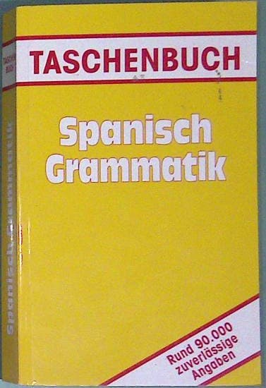 Naslovnica knjige Spanisch Gramatik