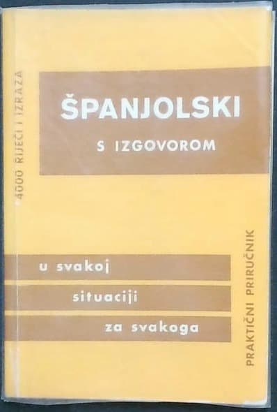 Naslovnica knjige Španjolski s izgovorom