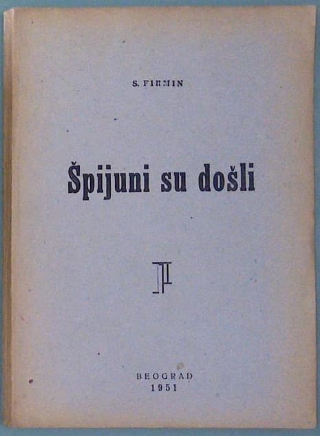 Naslovnica knjige Špijuni su došli