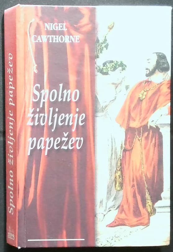 Naslovnica knjige Spolno življenje papežev