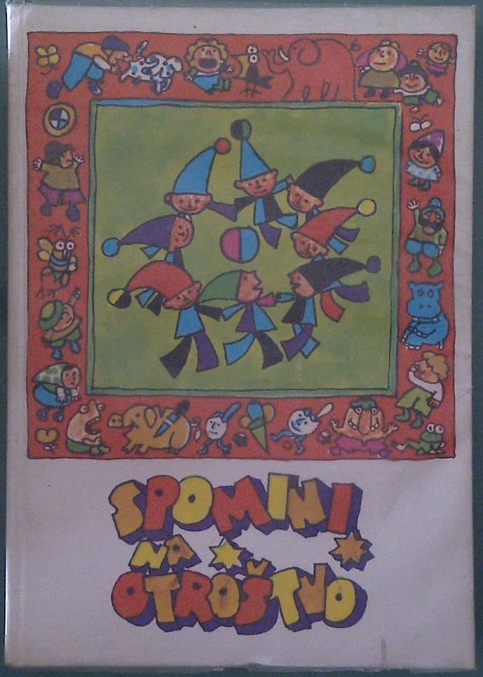 Naslovnica knjige Spomini na otroštvo 2