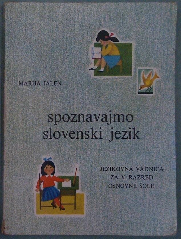 Naslovnica knjige Spoznavajmo slovenski jezik