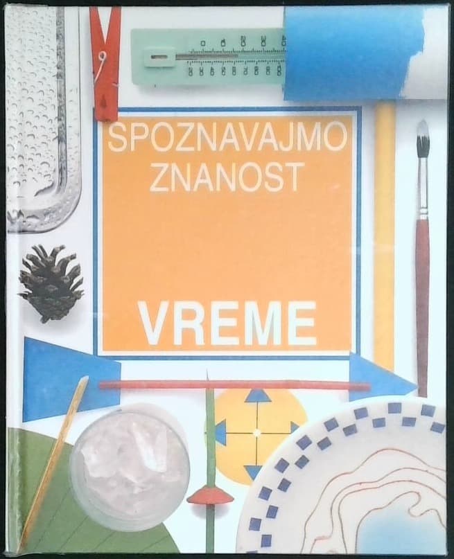 Naslovnica knjige Spoznavajmo znanost - Vreme