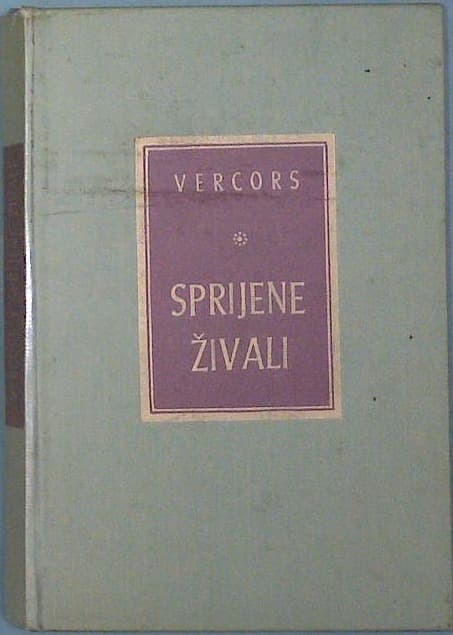 Naslovnica knjige Sprijene živali