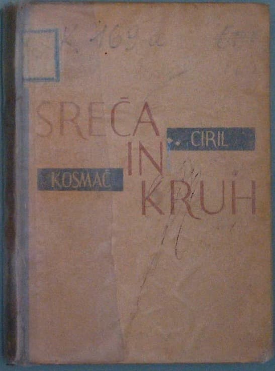 Naslovnica knjige Sreča in kruh