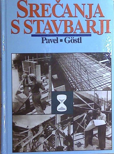Naslovnica knjige Srečanja s stavbarji