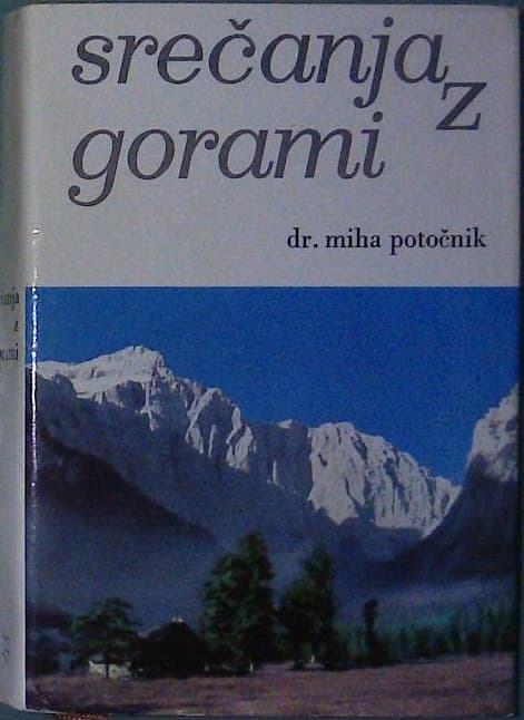Naslovnica knjige Srečanja z gorami