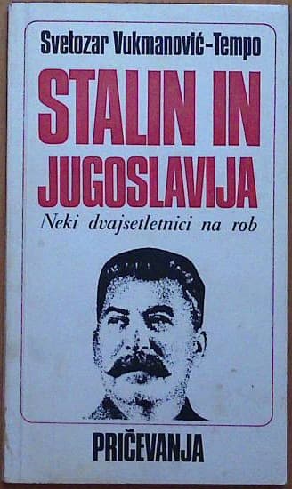 Naslovnica knjige Stalin in Jugoslavija
