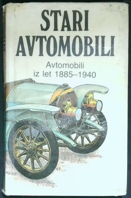 Naslovnica knjige Stari avtomobili