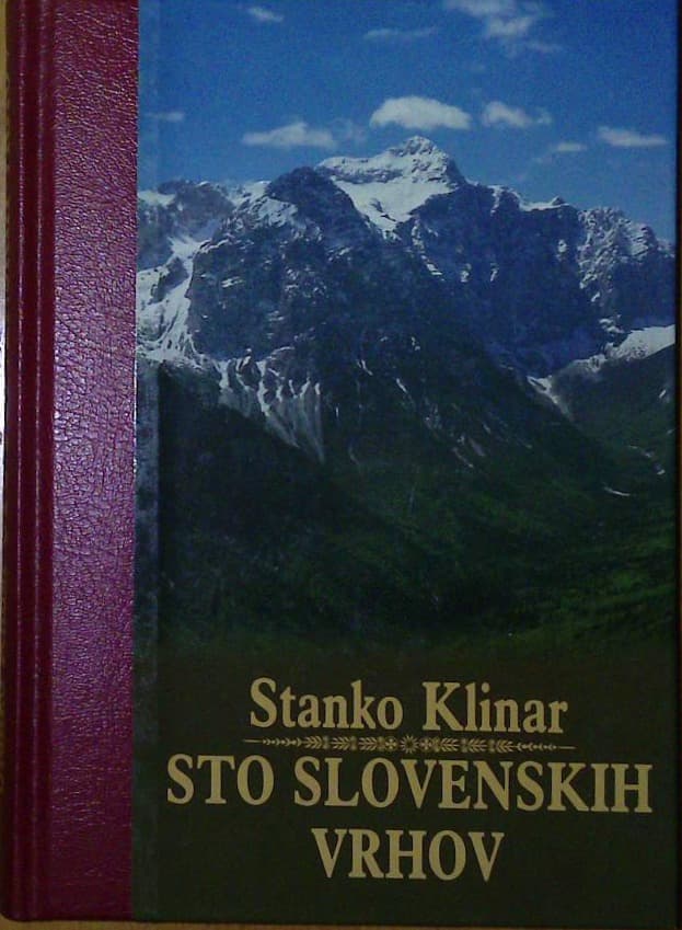 Naslovnica knjige Sto slovenskih vrhov