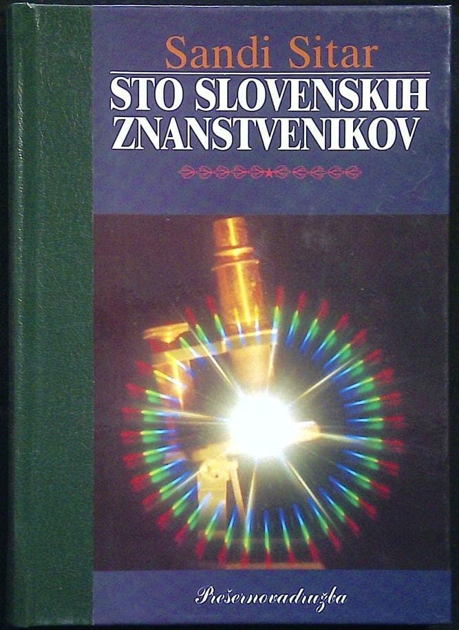 Naslovnica knjige Sto slovenskih znanstvenikov, zdravnikov in tehnikov