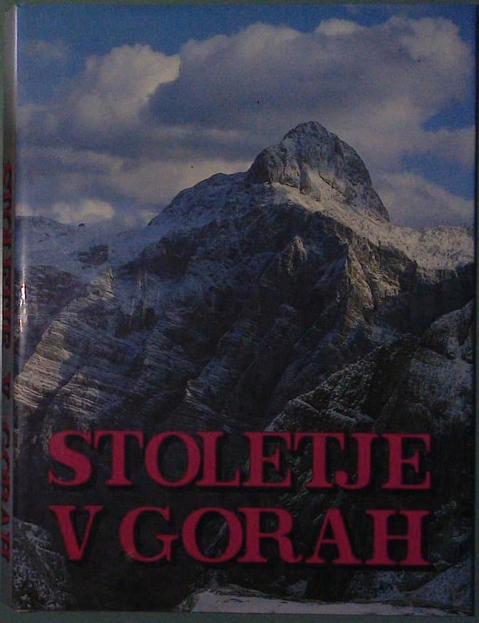 Naslovnica knjige Stoletje v gorah
