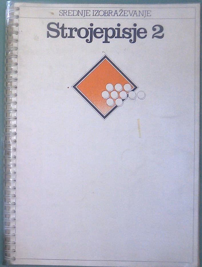 Naslovnica knjige Strojepisje 2