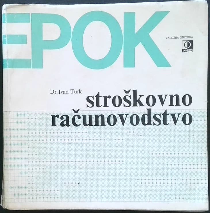 Naslovnica knjige Stroškovno računovodstvo