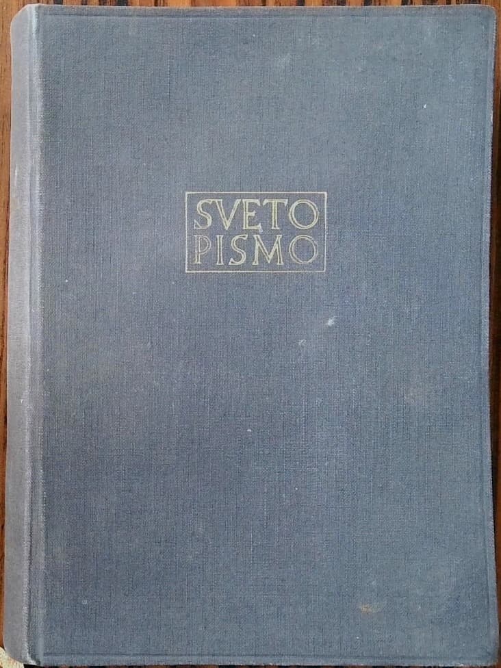 Naslovnica knjige Sveto pismo Stare zaveze I.