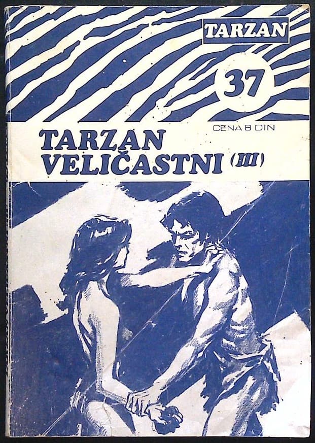 Naslovnica knjige Tarzan veličastni (III.)