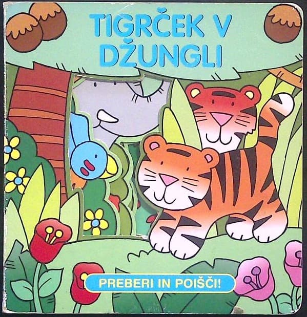 Naslovnica knjige Tigrček v džungli