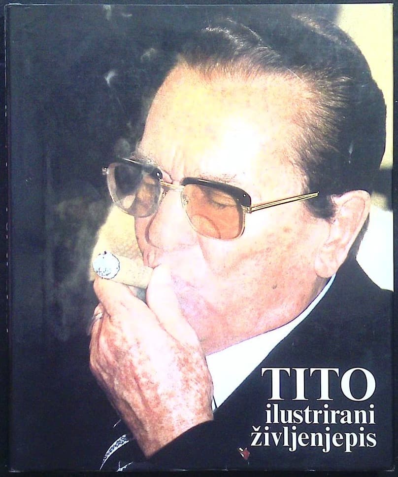 Naslovnica knjige Tito - ilustrirani življenjepis