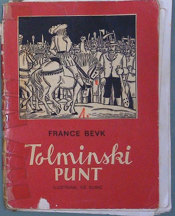 Naslovnica knjige Tolminski punt