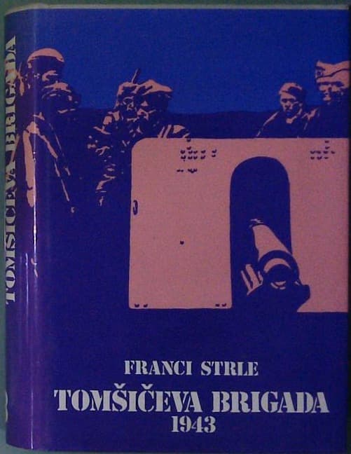 Naslovnica knjige Tomšičeva brigada 1943