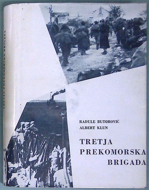 Naslovnica knjige Tretja prekomorska brigada