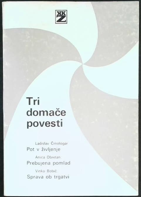 Naslovnica knjige Tri domače povesti