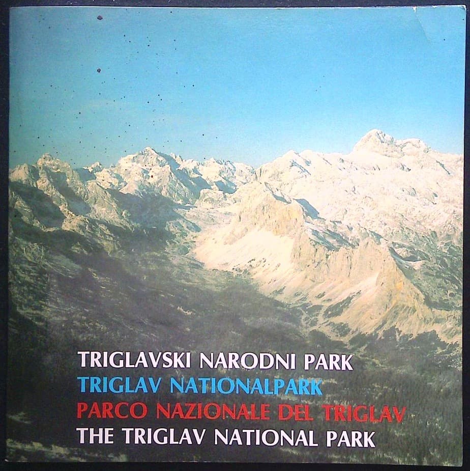 Naslovnica knjige Triglavski narodni park